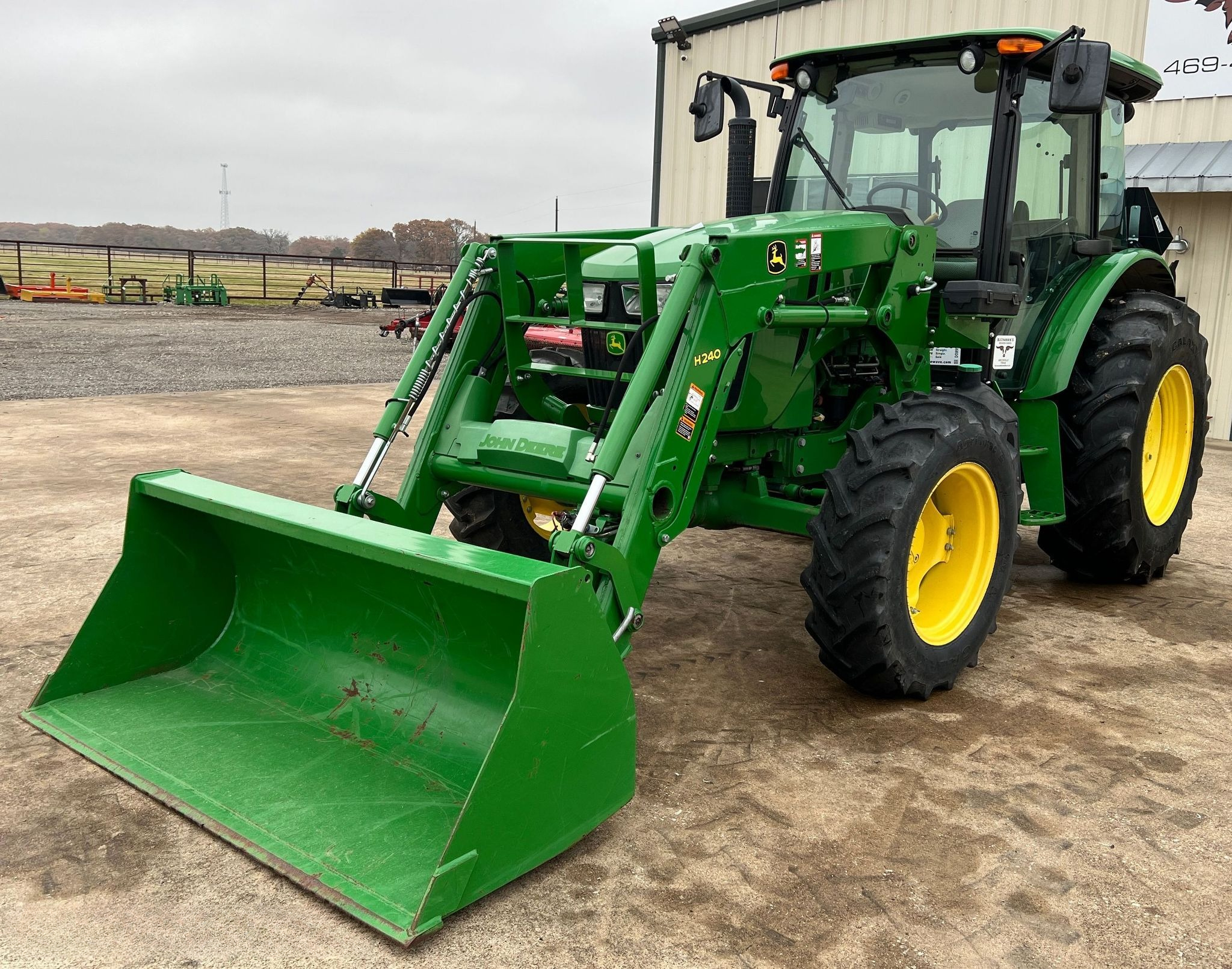 2017 John Deere 5100E MFWD Tractor 